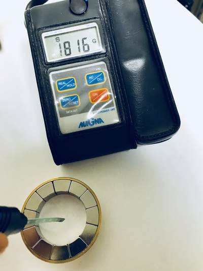 Custom N52 Multi-Pole Halbach Array Permanent Super Neodymium Magnet For Motor Medical Device