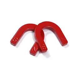 U40*36*8*6 Red education alnico horseshoe magnet