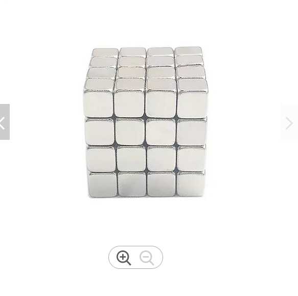 5000 Gauss N52 Neodymium Magnets Generator Magnetic Permanent Nickle Industrial Block Square Neodymium Magnet