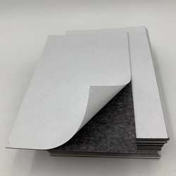 Customized Rubber Magnet Sheet Magnet Roll with Adhesive Flexible Magnetic Materials