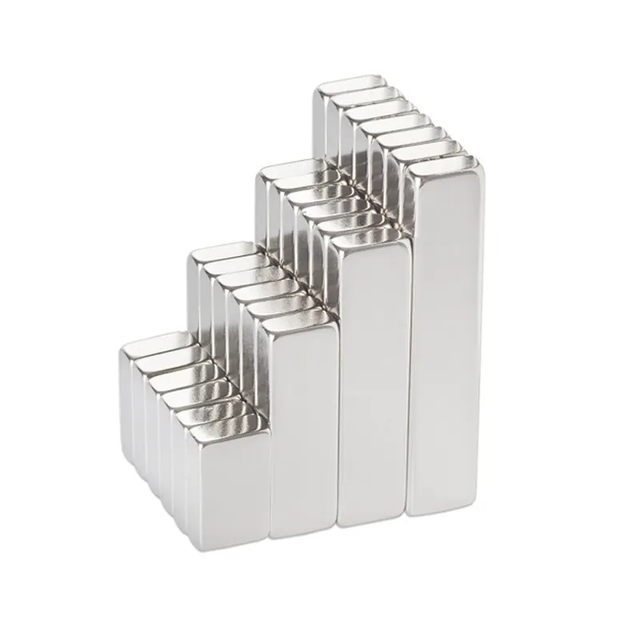 Countersunk neodymium magnet block ndfeb magnet super strong rectangular magnetic Materials ni coated for machine