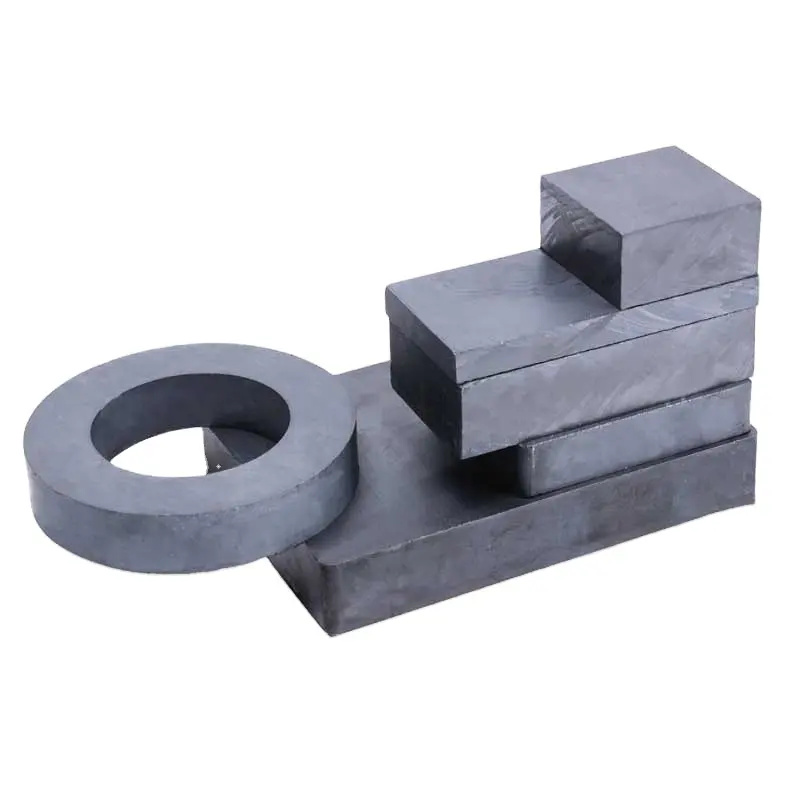 Strong Permanent Magnetic Materials Ceramic Magnets Disc Ring Block Ferrite Magnets for Speaker