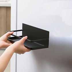 Free Assembly Home Storage & Organization Modern Easy Operation Fridge Magnetic Storage Shelf Spice Rack Shelf
