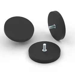Ndfeb Pot Magnet 66 mm Rubber Coated Magnets