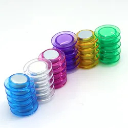 Hot Sale Small Strong Colorful White Board Plastic Magnet Push Pin Fridge Magne