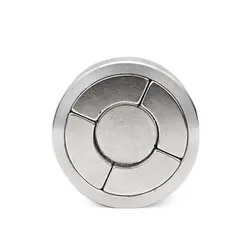 Good Price Rare Earth Sintered NdFeB Arc Magnets Permanent Magnetic Lock Assembly for Sale