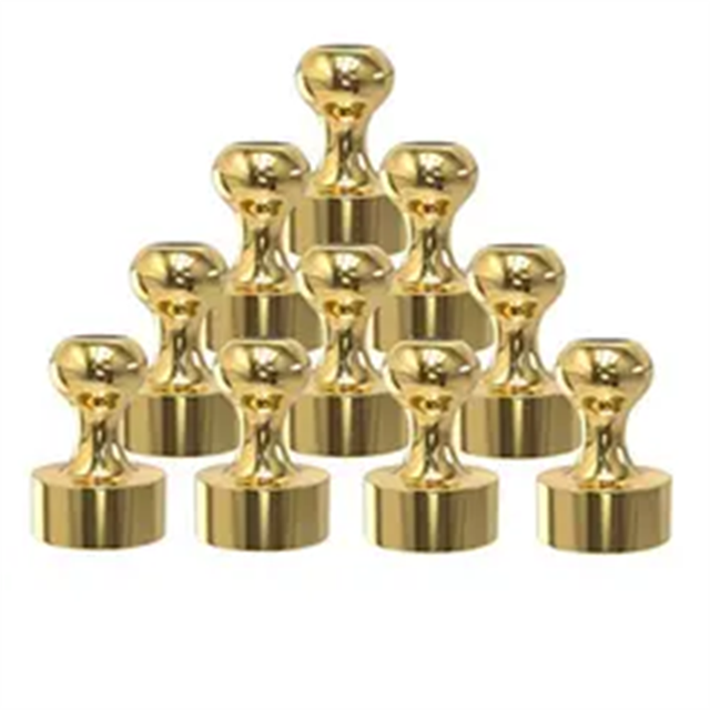 NdFeB Magnet Pin Gold N52 16*12*20*5