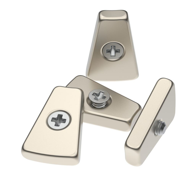 Custom Sintered Arc Tile Fan Curved Nickel Strong Motor Neodymium Magnet N52 Magnets for Electric Motors