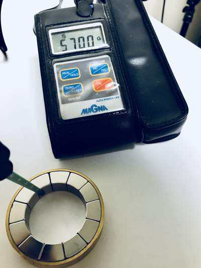 Custom N52 Multi-Pole Halbach Array Permanent Super Neodymium Magnet For Motor Medical Device