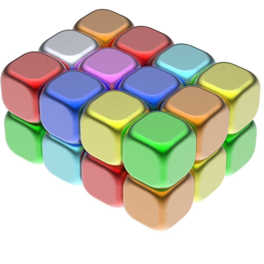 N40H N42H N44H Colorful Neodymium Magnets Block Square Bar Cube Magnetic Materials Magnet Strong Permanent Magnet 