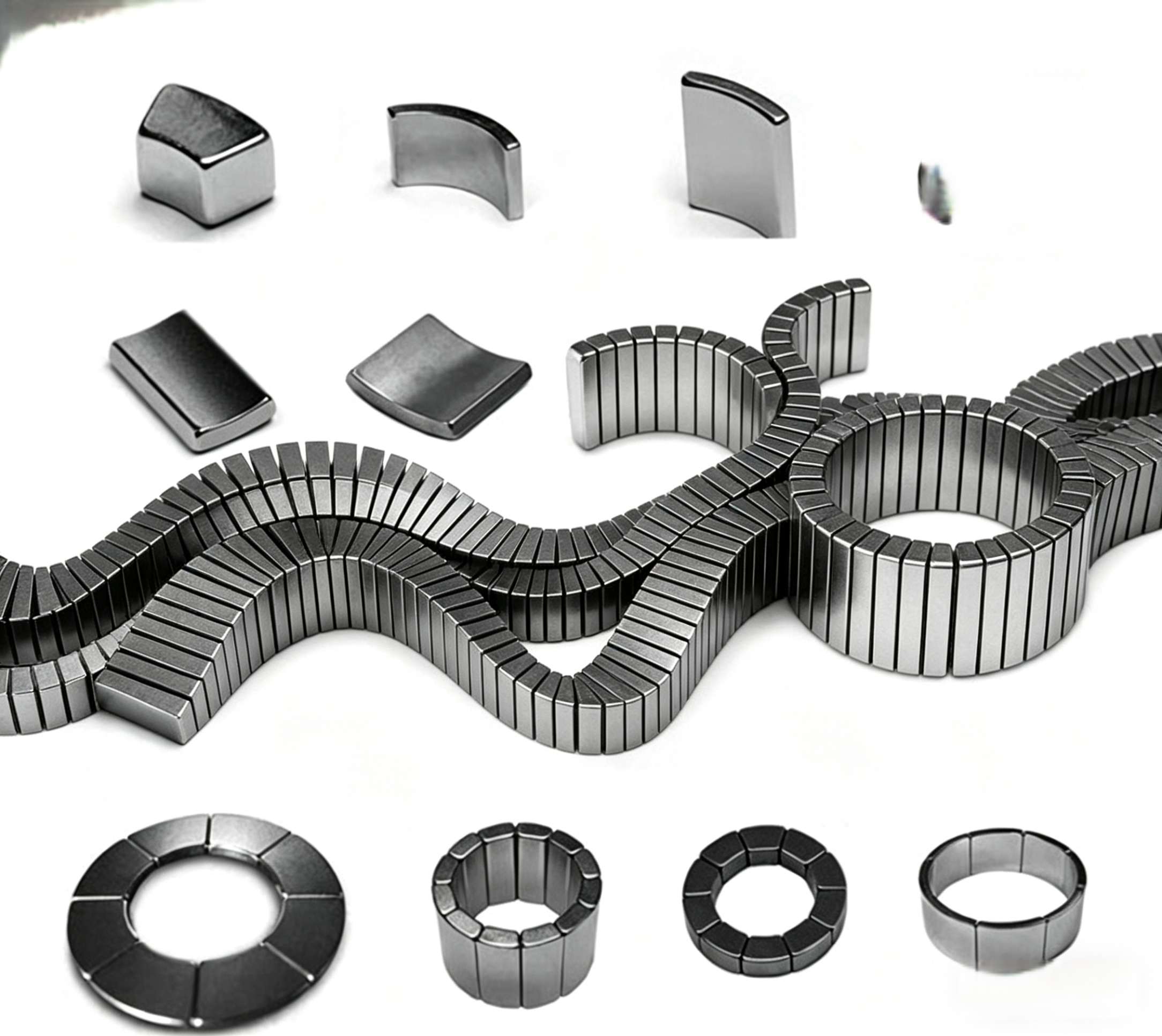 Imanes De Neodimio proveedor mayoristas en arco para motores pare generadores