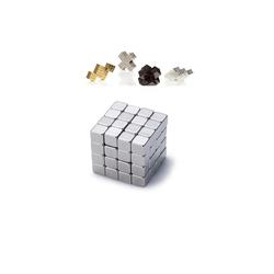N35 High Quality Rare Earth Neodymium Magnet Permanent Silver Magnet Cubes Gold Magnet Magnetic Materials