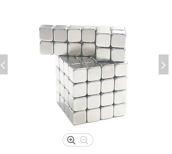 5000 Gauss N52 Neodymium Magnets Generator Magnetic Permanent Nickle Industrial Block Square Neodymium Magnet