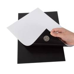 Magnetic Adhesive Rubber Strip for Screen Coated License Plate Magnet Sheet 1mm