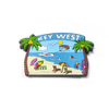 Worldwide Tourist Gift PVC Refrigerator Magnets US Key West Beach Tourism Souvenir Soft PVC Fridge Magnet