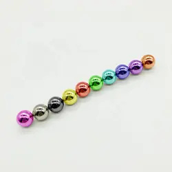 Neodymium Magnet Sphere Bucky Rainbow Magnetic Balls in Stock