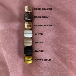 Strong Magnetic Hijab magnets matte magnetic brooch hijab muslim accessories clip hijab magnets pins