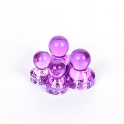 Easy To Use Color Transparent Magnetic Thumbtacks