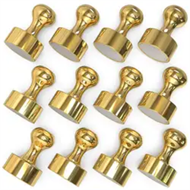 NdFeB Magnet Pin Gold N52 16*12*20*5