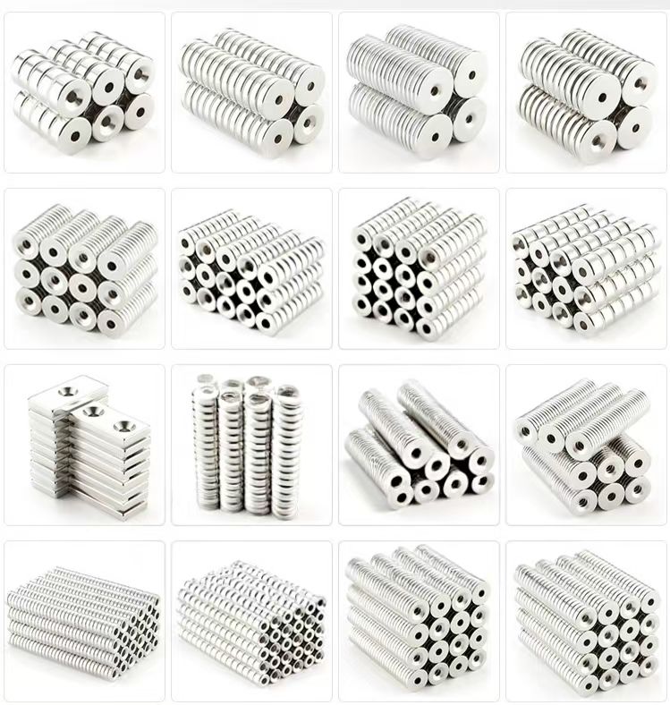 N42 N40 N38 N52 N35sh N48sh Radial Neodymium Magnetic Ring Magnet Magnets