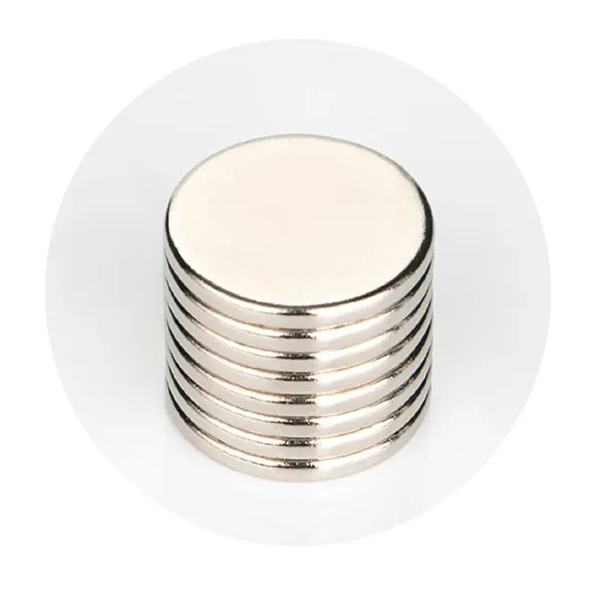 High quality round disc N52 neodymium super strong ISO professional certification rare ndfeb earth magnet