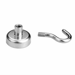 Fishing Pot Magnet/Neodymium Magnets Hooks Wall Mounting Deep Alnico Magnetic Pot Magnet Fishing