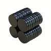 Black Epoxy Waterproof Cylinder Rectangular Cube Circular Round Ring Neodymium Magnet Magnets