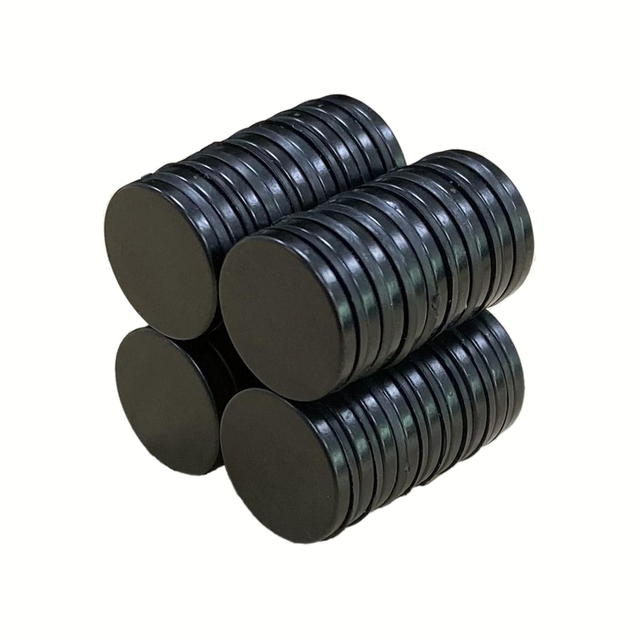 Black Epoxy Waterproof Cylinder Rectangular Cube Circular Round Ring Neodymium Magnet Magnets