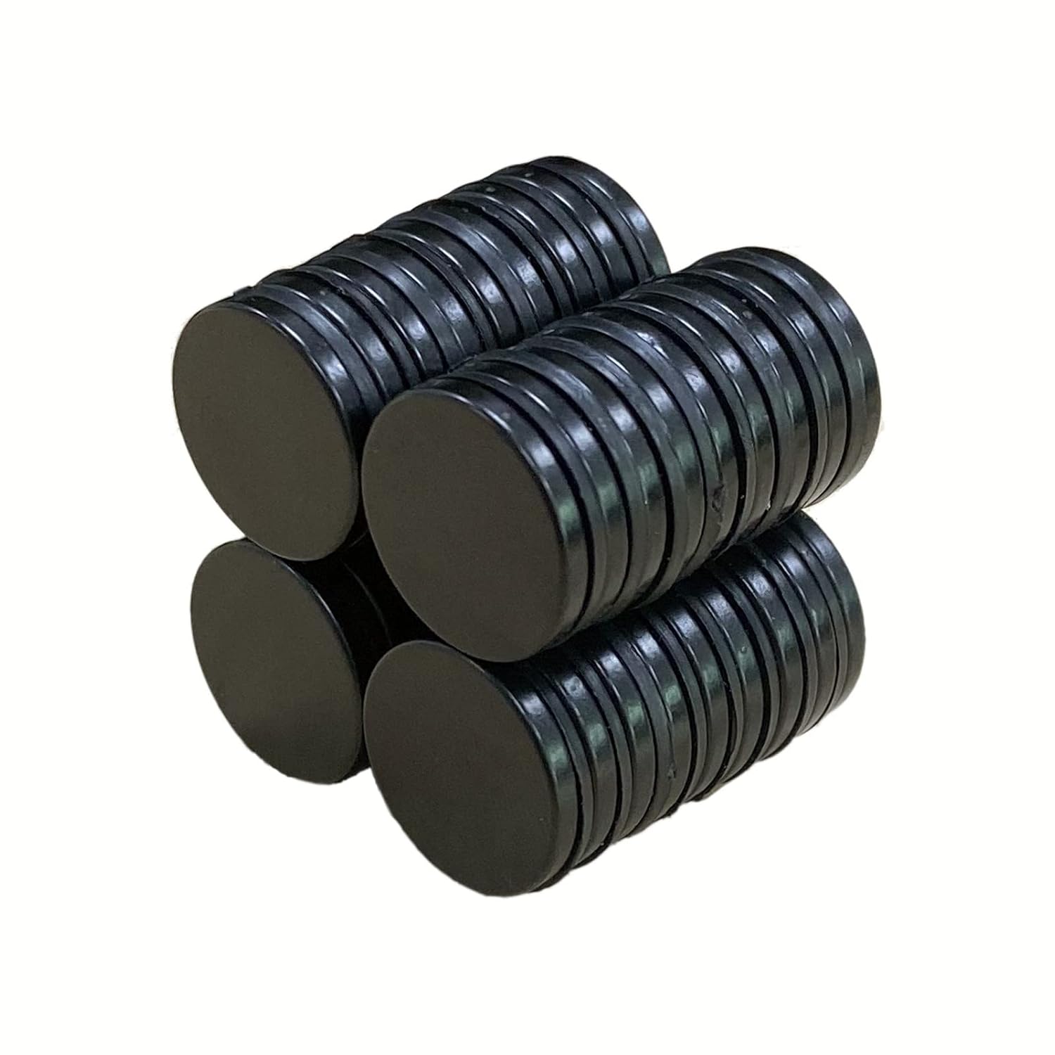 Black Epoxy Waterproof Cylinder Rectangular Cube Circular Round Ring Neodymium Magnet Magnets