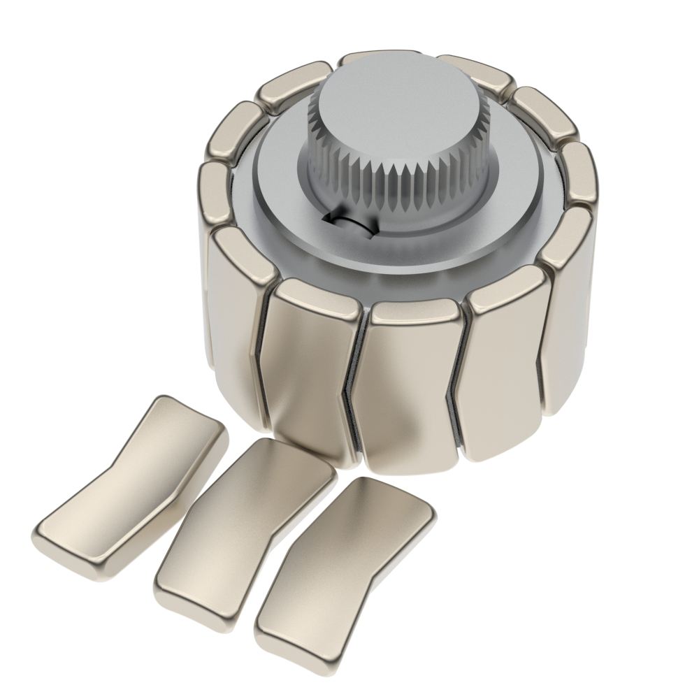 Strong N42sh Arc Tile Segment Curved N52 Neodymium Permanent Electric Motor Generator Magnets Magnet for Wind Turbine