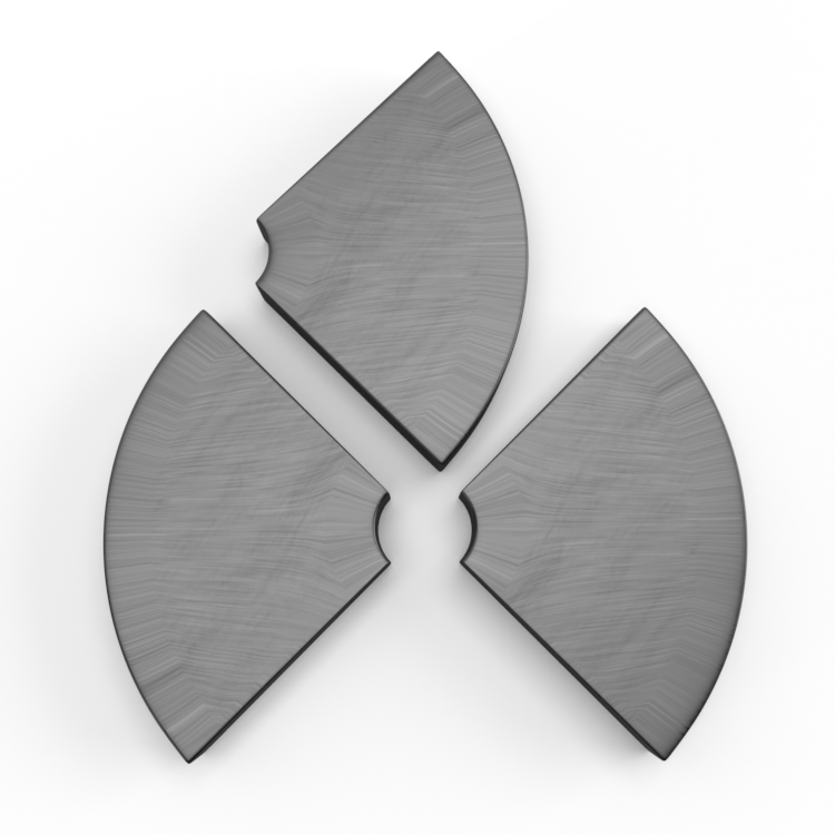  N35 N40 N38 N42 N52 Electric Motor Epoxy Black Strong Arc Neodymium NdFeB Motor Magnet Magnets 