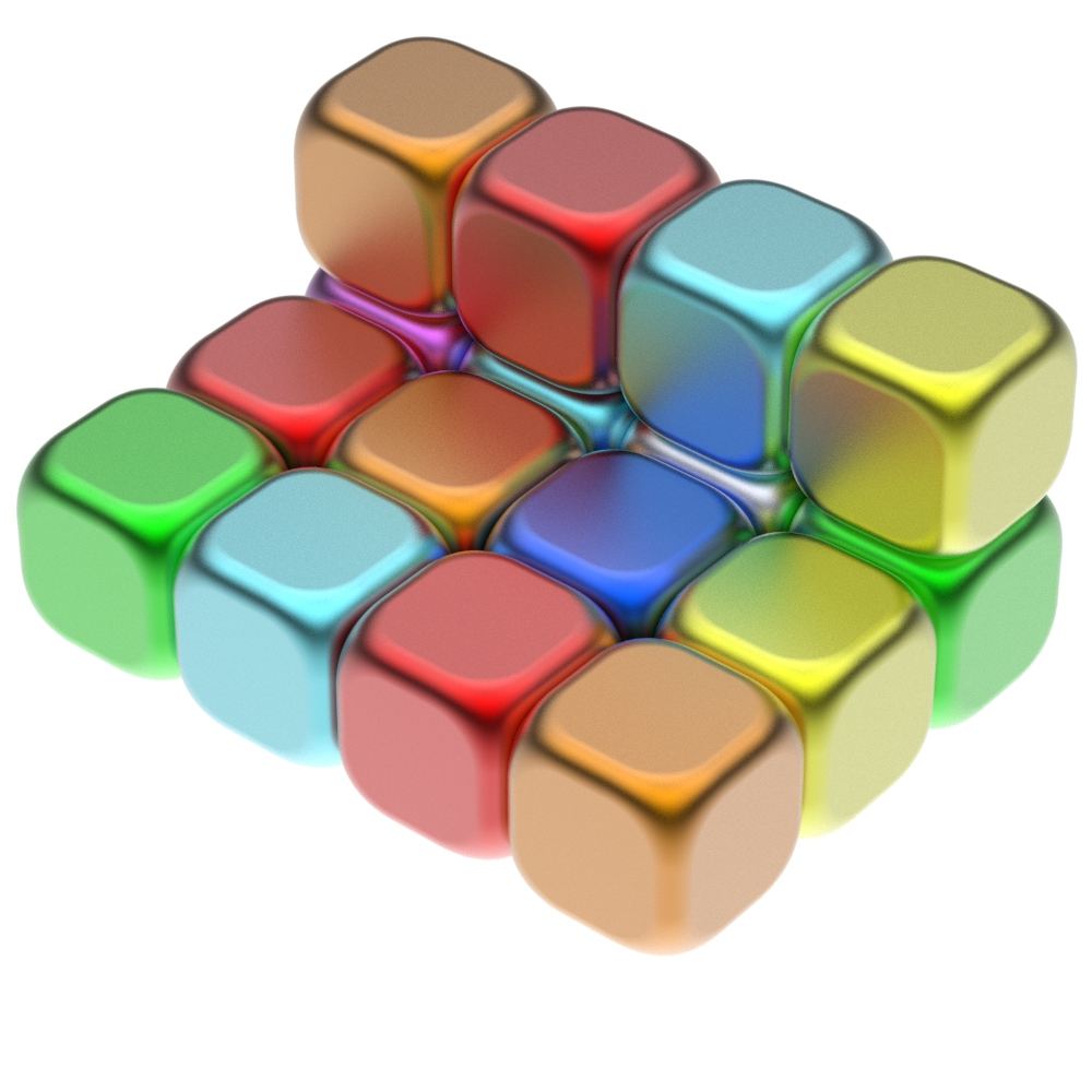 N40H N42H N44H Colorful Neodymium Magnets Block Square Bar Cube Magnetic Materials Magnet Strong Permanent Magnet 