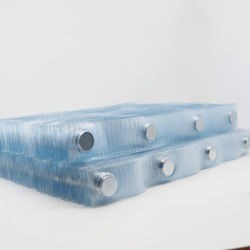 PVC Waterproof Round Magnet Button Washable Sew Magnet with Clothing