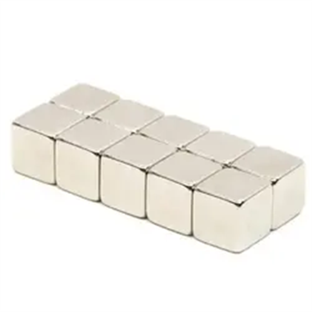 NdFeB Magnet Cube Coating N50 10*10*10