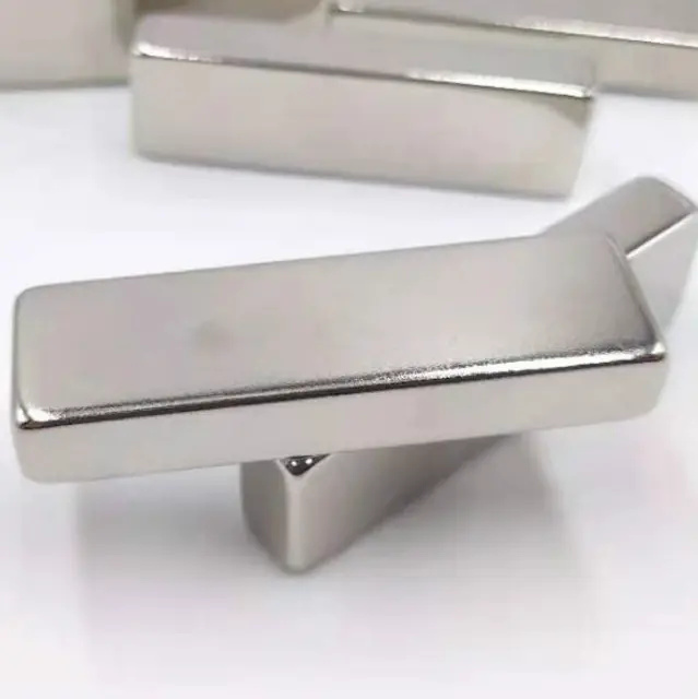 Permanent block neodymium magnet rectangular ndfeb magnet super strong pot magnetic material rectangular block