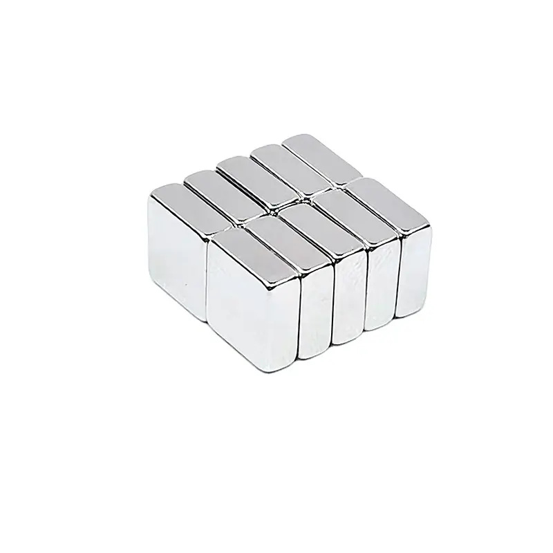 Gold Manufacturer factory custom neodymium super strong ISO professional certification rare earth magnet blocks