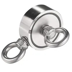 Fishing Magnet Pot With A Eyebolt Recovery Neodymium Searching Magnet Salvage Magnet