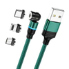 Magnetic cable 3 in 1 nylon braided high quality cheap price usb type c cable for mobile phones