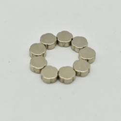 Ndfeb Magnetic Materials Permanent Disc Magnet Disc Round Shape Neodymium Magnet