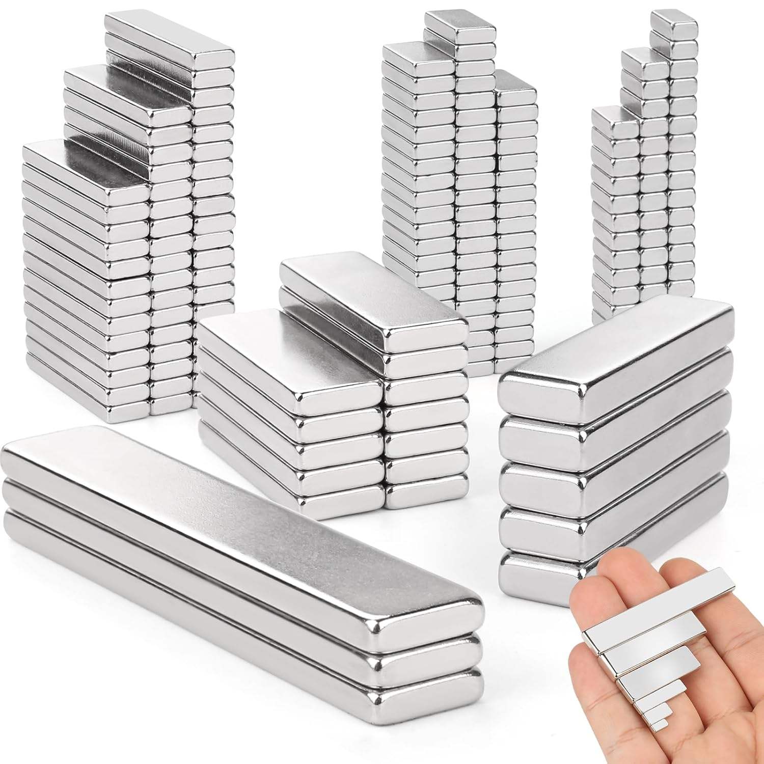  Powerful N42 N48 N40 Block Rectangular Neodymium Magnet Magnets Neodymium Neodium N35