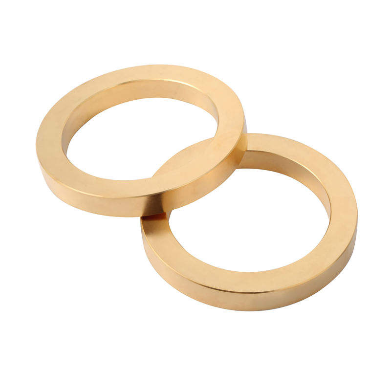 N45 N35 N30 N38 N40 N42 N52 Super Strongc Large Size Neodymium Gold Coating Ring Round Magnets Magnet