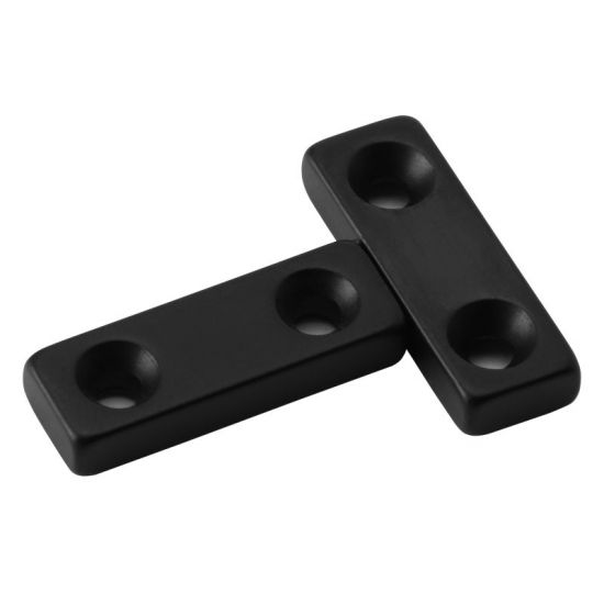 Custom N35-N52 Strong Permanent Neodymium Industrial Epoxy Underwater Friendly Block Rectangular Magnet with Countersunk Hole