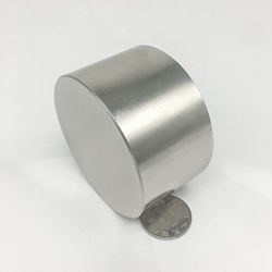 Custom Magnet Big Super Strong D60-70mm Round Permanent Magnetic Material NdFeB Neodymium Magnet N52