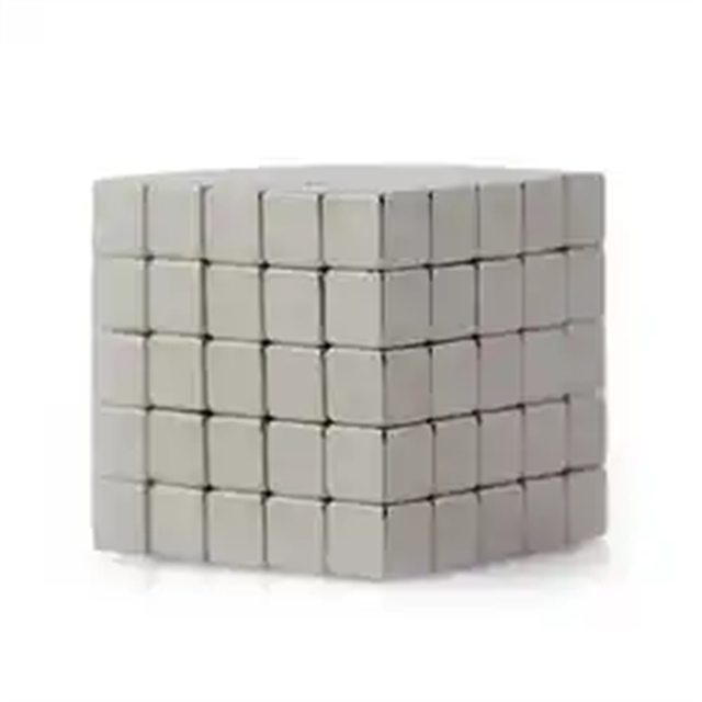 NdFeB Magnet Cube Coating N52 5*5*5