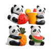 Cute Panda Handicraft Ornaments Decorative Sticker Magnets For Refrigerator Doors Fridge Magnets Panda