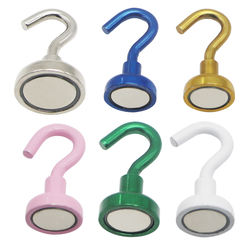 Magnetism Super Strong Pot Neodymium Magnet Colorful Magnetic Hook