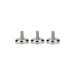 Round Base Heavy Duty External Male Thread Neodymium Pot/Cup Magnets