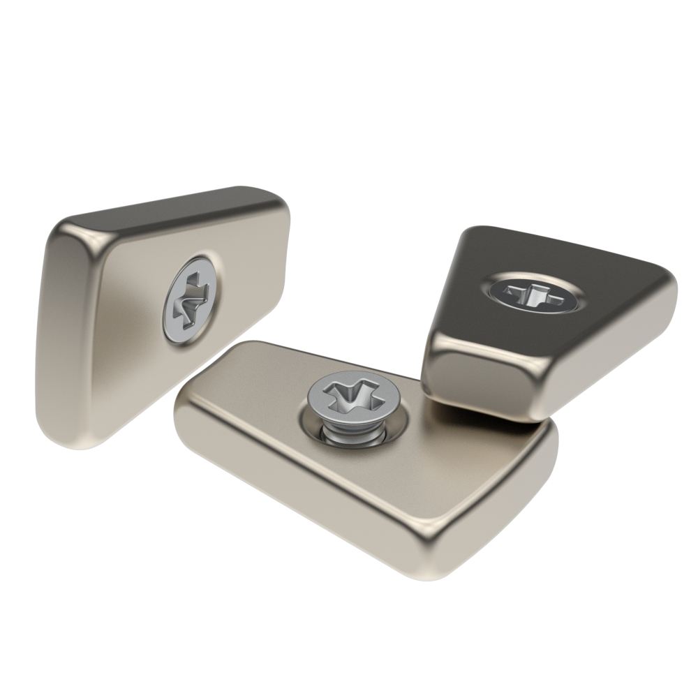 Custom Sintered Arc Tile Fan Curved Nickel Strong Motor Neodymium Magnet N52 Magnets for Electric Motors