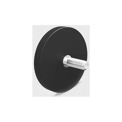 Magnetic Assembly High Quality Disc Neodymium Magnets With Rubber Coated Magnetic Mounting