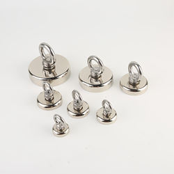 Strong Fishing Magnets Set Neodymium Pot Magnet With Eyebolt